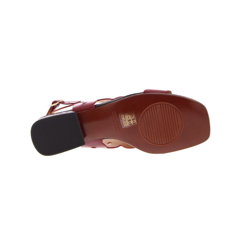 Chie Mihara sandales rouge 5