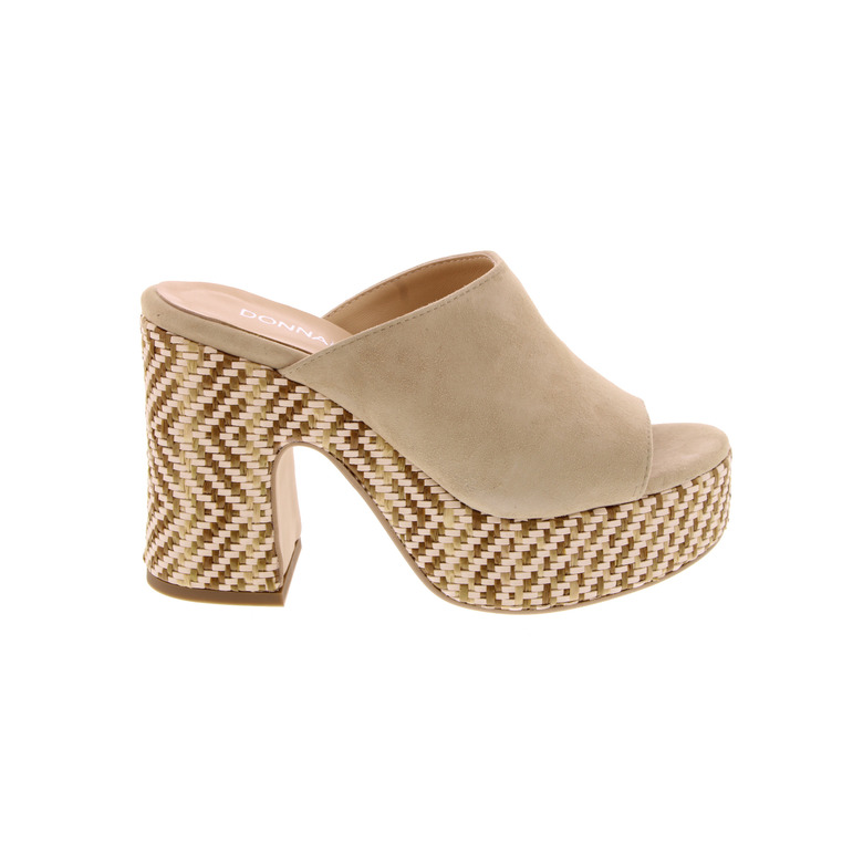 Donna Lei tongs beige 1