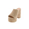 Donna Lei tongs beige 3