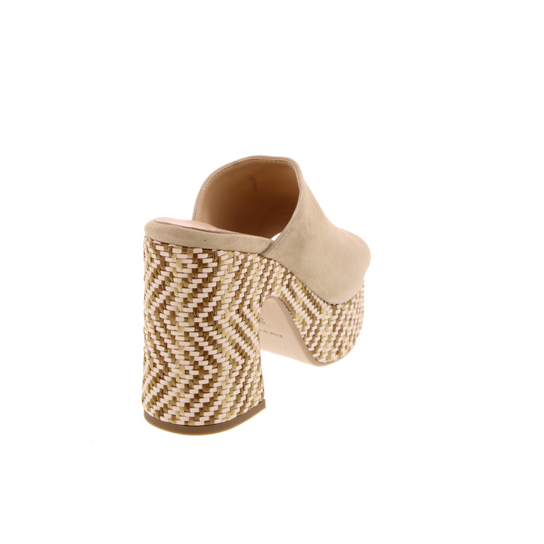 Donna Lei tongs beige 4