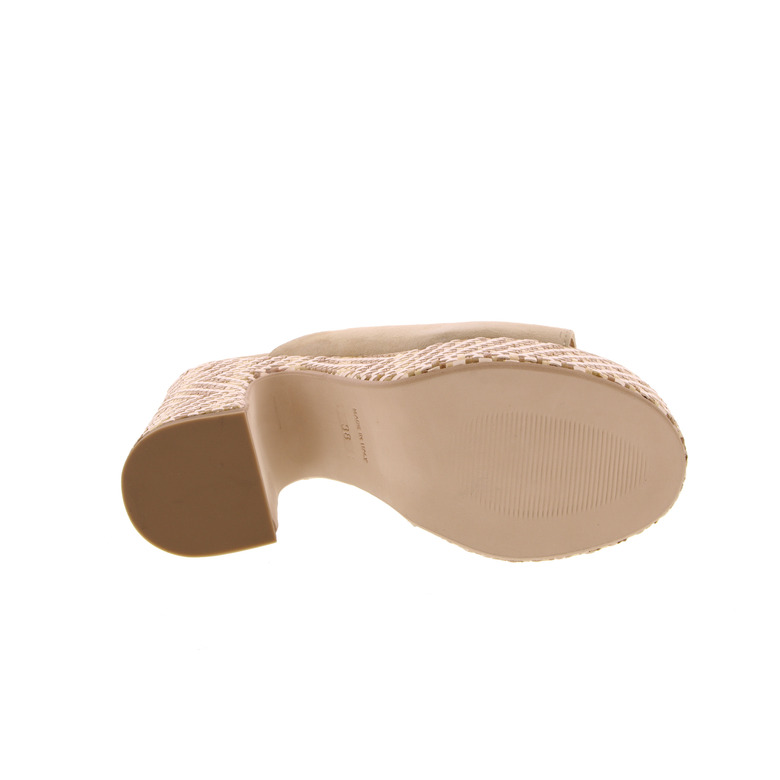 Donna Lei tongs beige 5