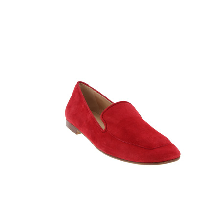 Giancarlo Campo Di Fiori moccasins rouge