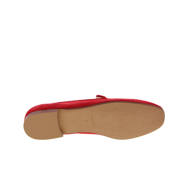 Giancarlo Campo Di Fiori moccasins rouge 5