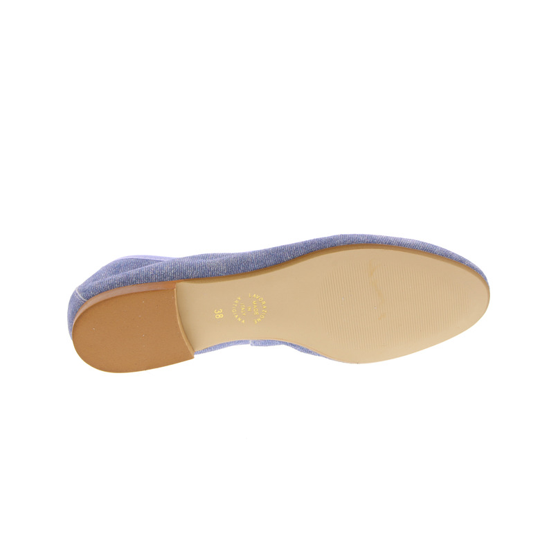 Gianluca Pisati ballerines bleu 5