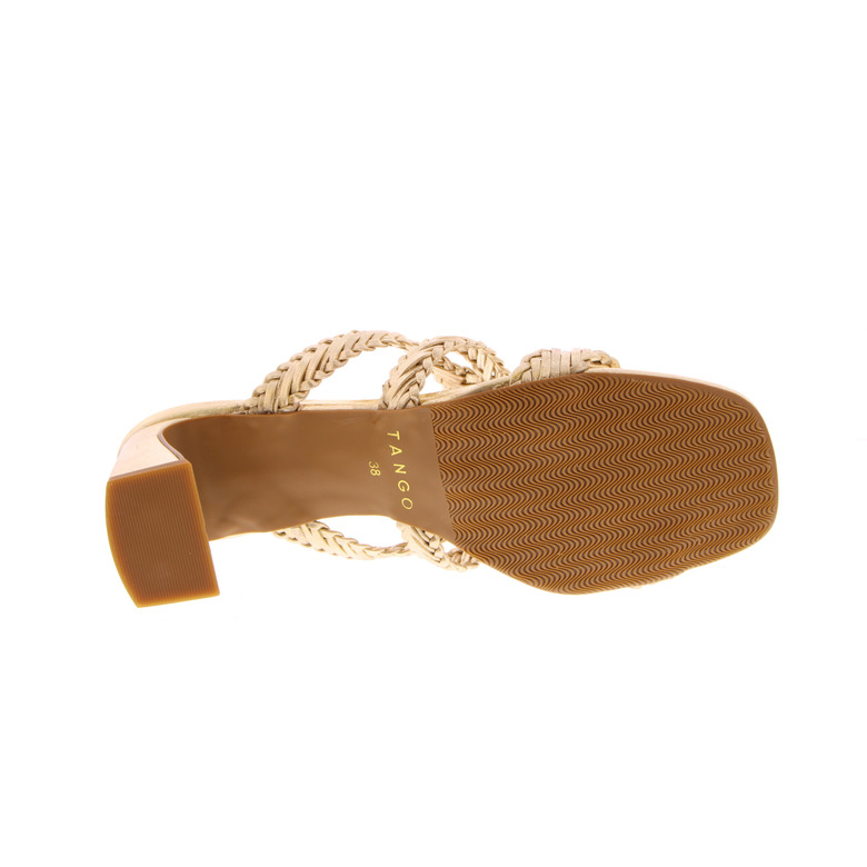 Tango thong slippers gold 5