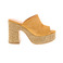 Debutto Donna thong slippers brown 1