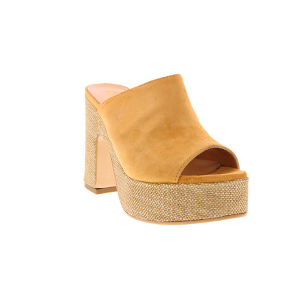 Debutto Donna thong slippers brown
