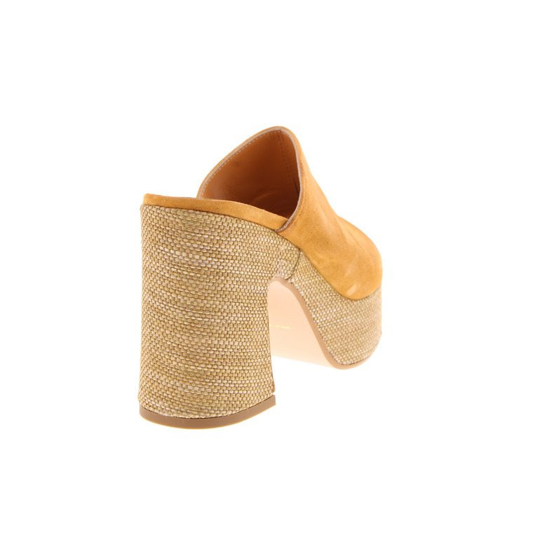 Debutto Donna thong slippers brown 4