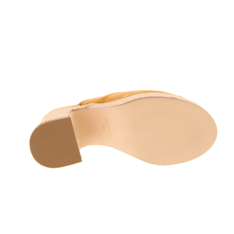 Debutto Donna thong slippers brown 5