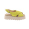 Faire sandals green 1