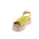 Faire sandals green 3