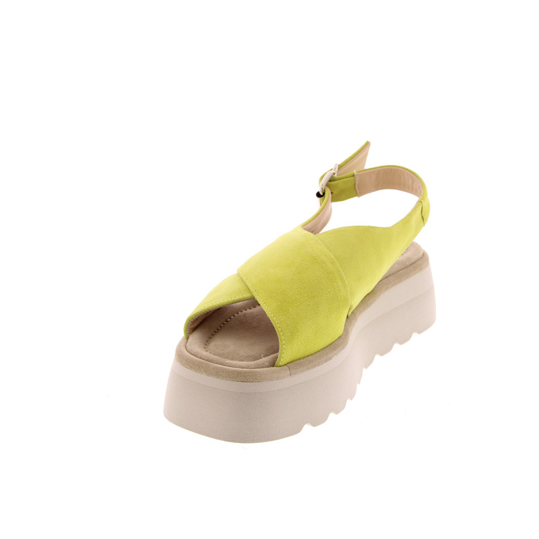Faire sandals green 3