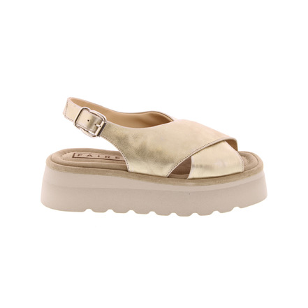 Faire sandals gold