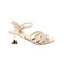 Julie Dee sandalen gold 1