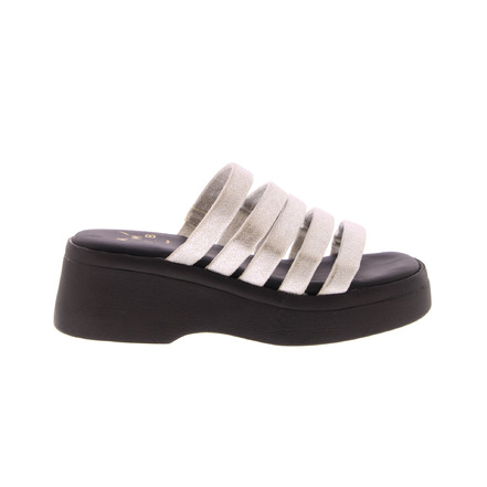 Kmb slippers zilver