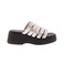 Kmb slippers zilver 1