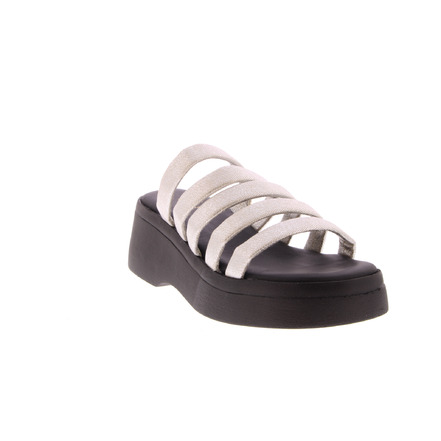 Kmb slippers zilver