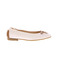 Louisa ballerinas white 1