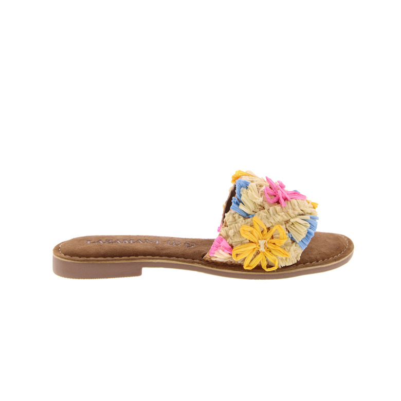 Lazamani slippers multi color