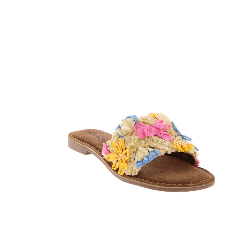 Lazamani slippers multi color 2
