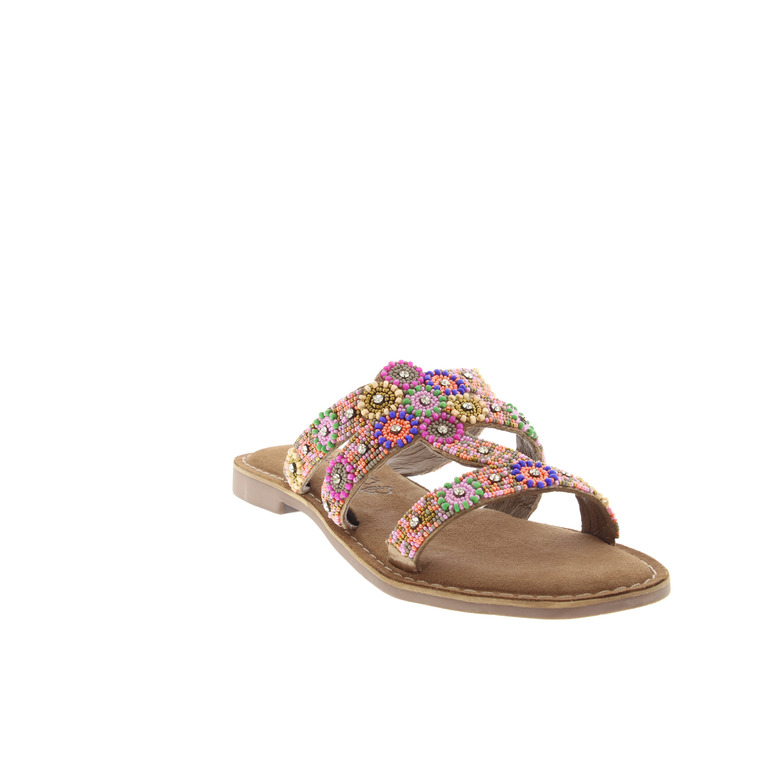 Lazamani slippers multi color 2