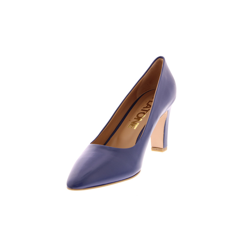 Platone pumps blauw 3