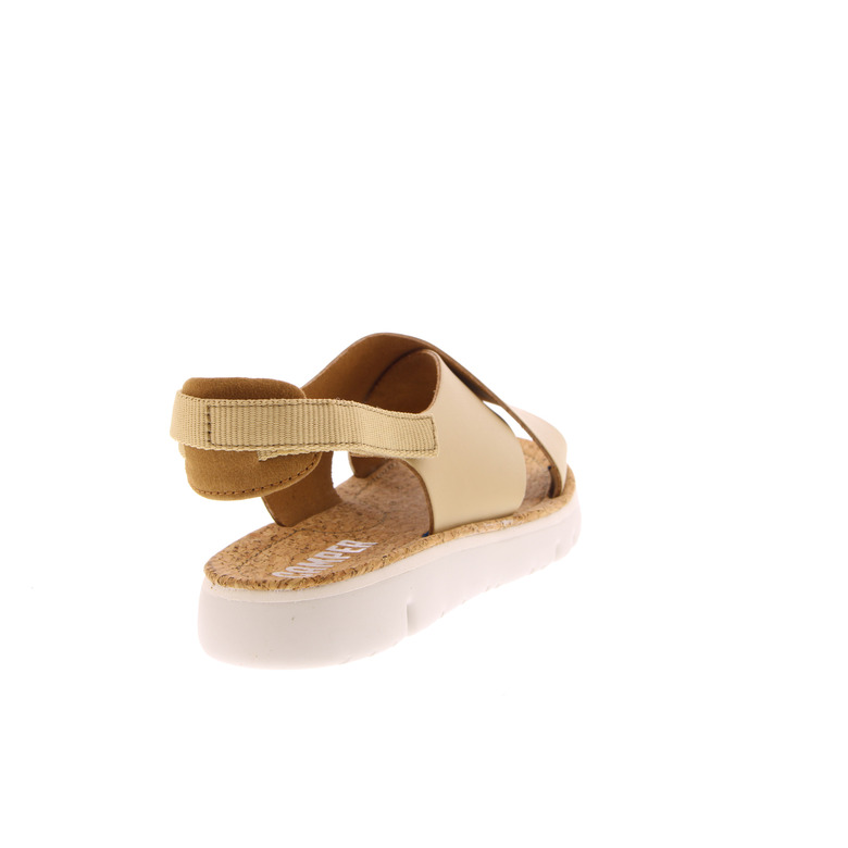 Camper sandalen camel 4