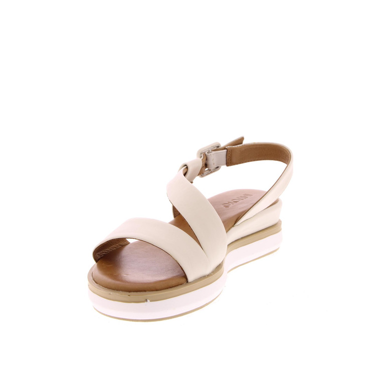Inuovo sandales ecru 3