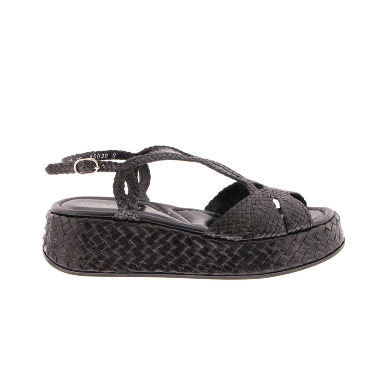Pons Quintana sandalen schwarz