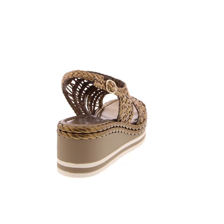 Pons Quintana sandalen goud 4