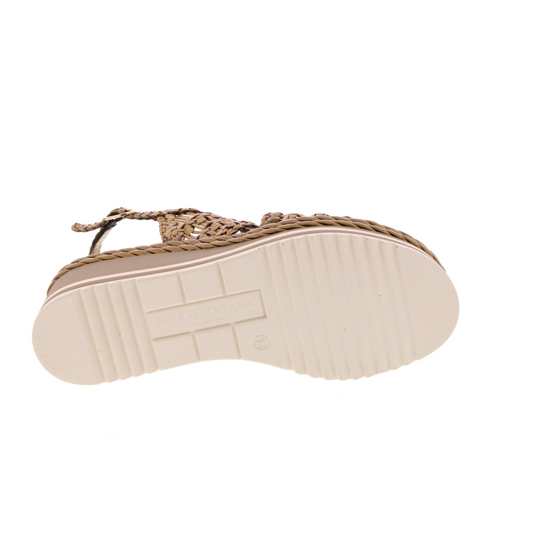 Pons Quintana sandalen goud 5