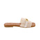 Riverwoods thong slippers white 1