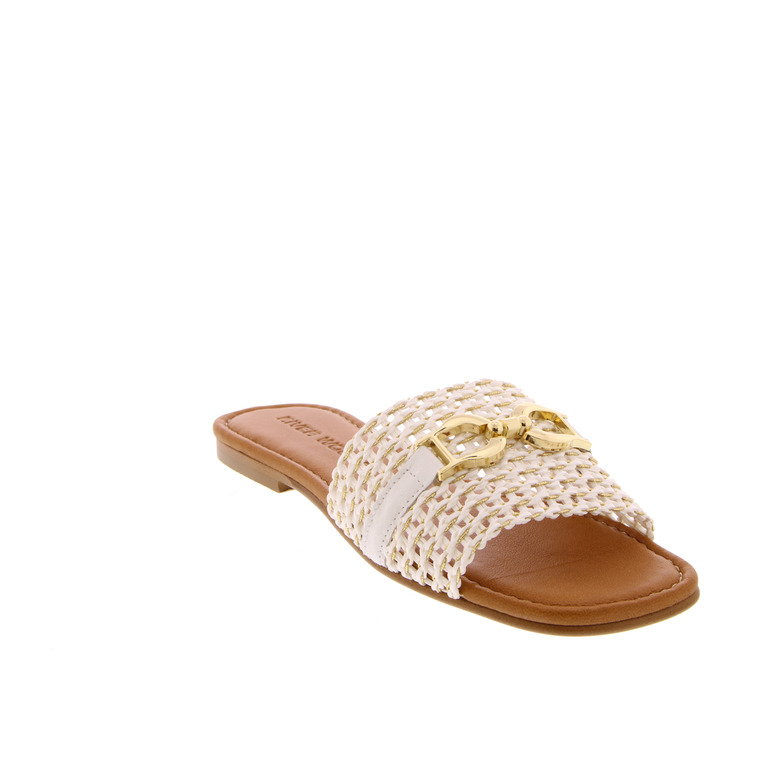 Riverwoods thong slippers white 2