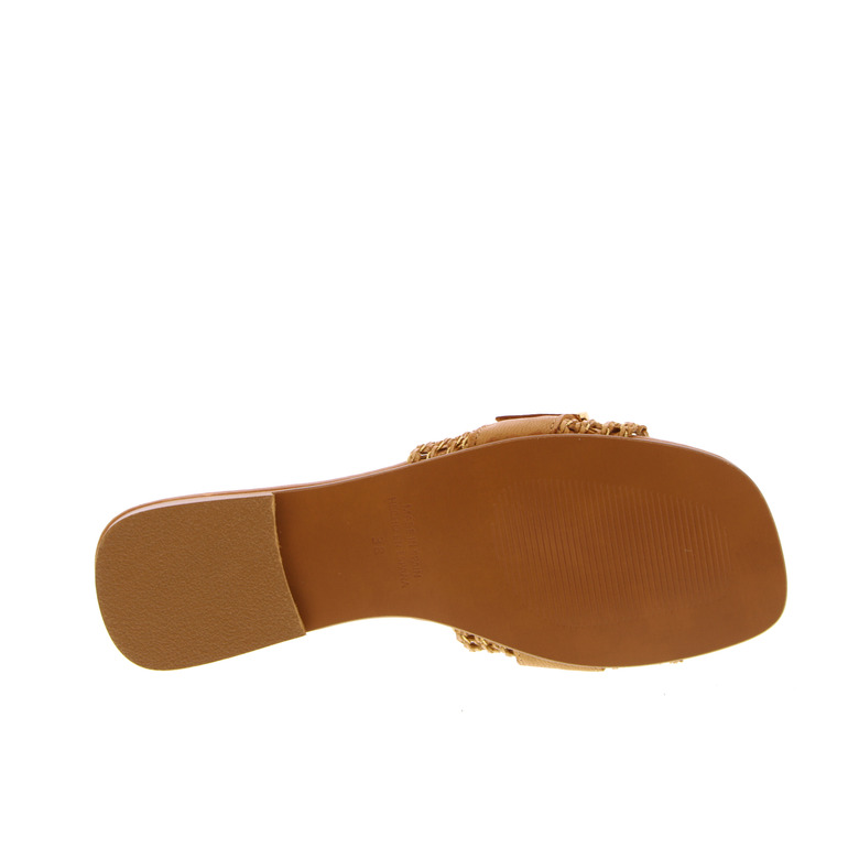 Riverwoods thong slippers cognac 5