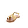 L'atelier Tropezien sandales or 3