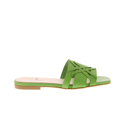 Xandres slippers groen