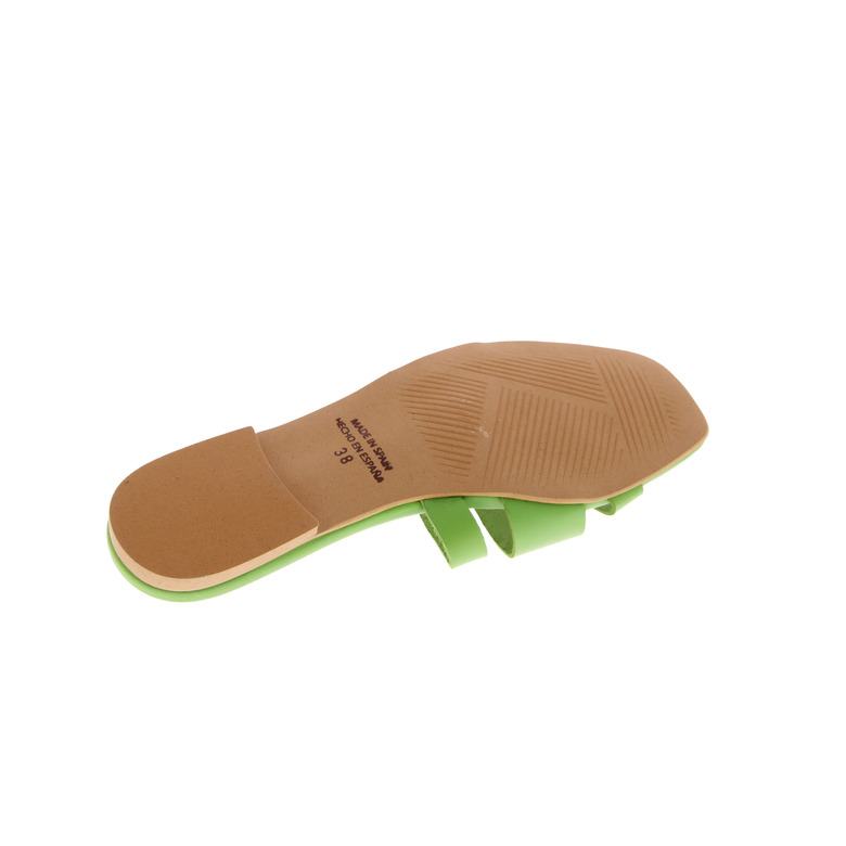 Xandres slippers groen 5