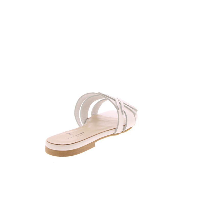 Xandres slippers wit 4