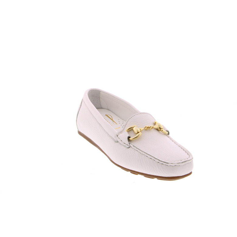 Vittoria Mengoni mocassins wit 2