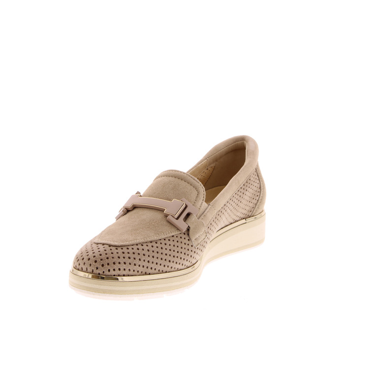 Softwaves moccasins taupe 3