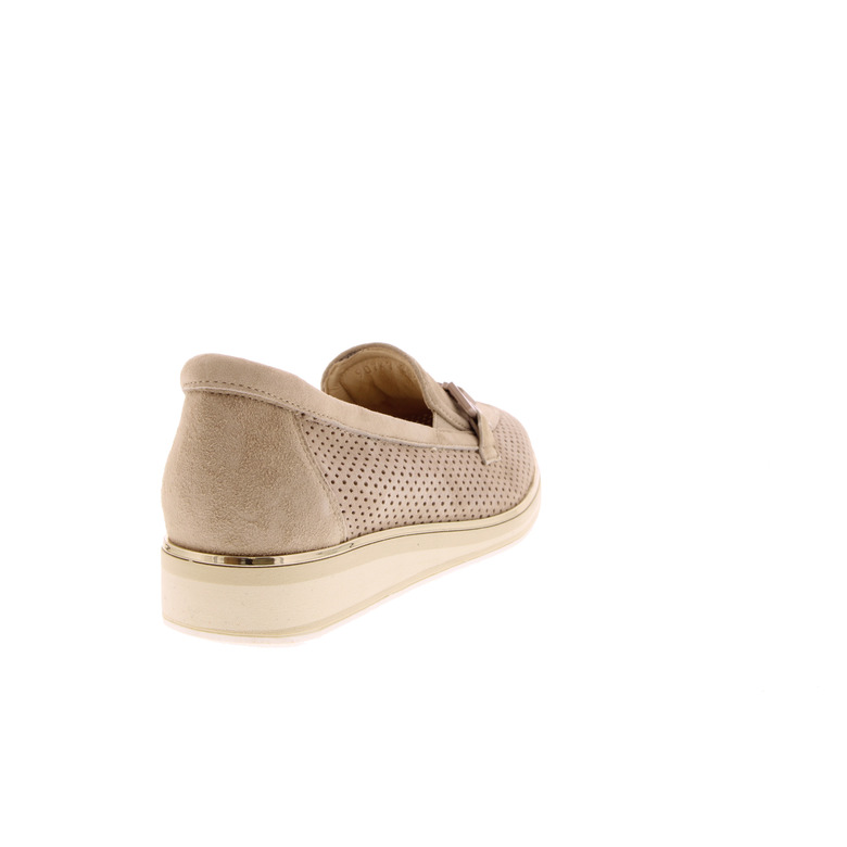 Softwaves moccasins taupe 4