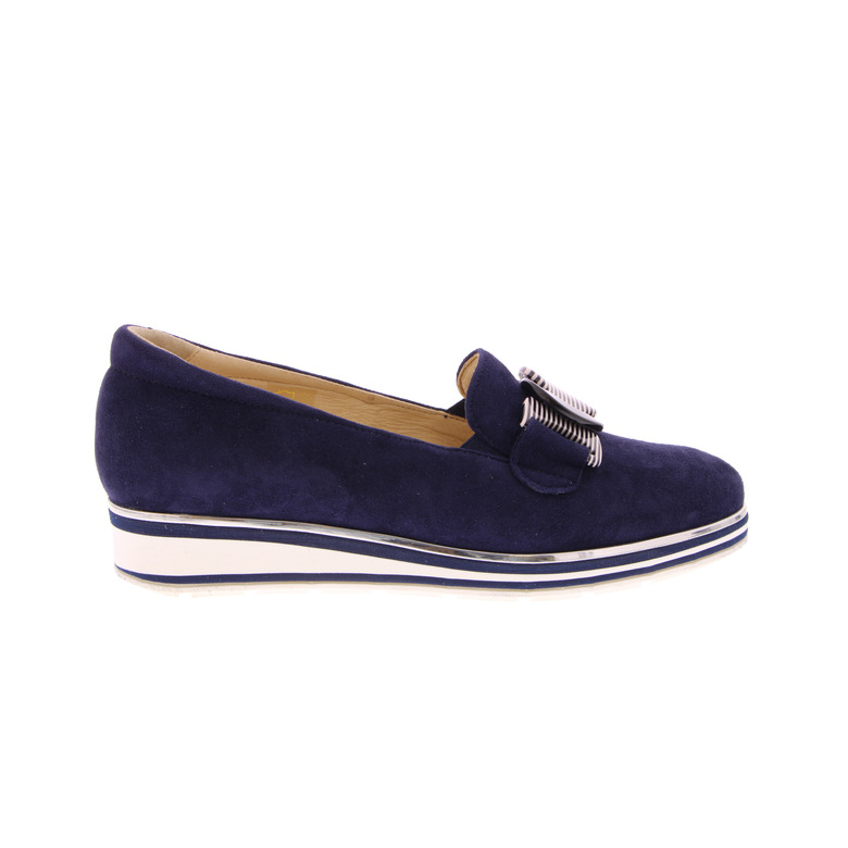 Softwaves moccasins bleu