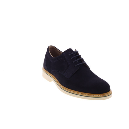 Pius Gabor chaussures à lacets bleu