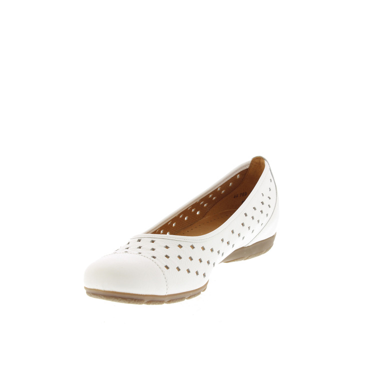 Gabor ballerines blanc 3