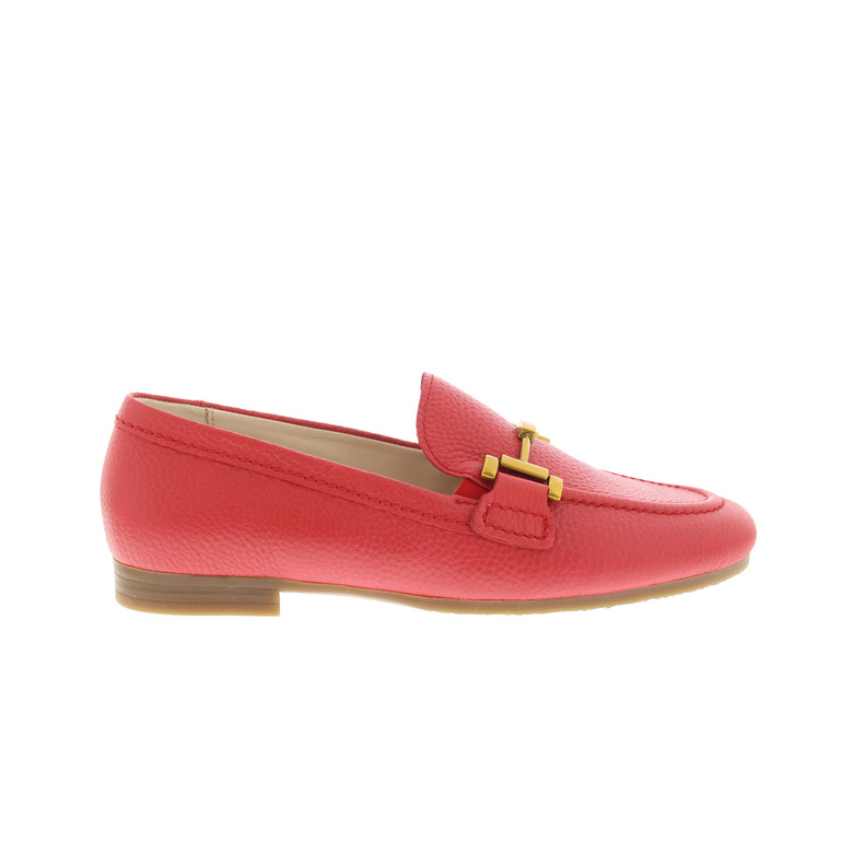 Gabor moccasins rouge