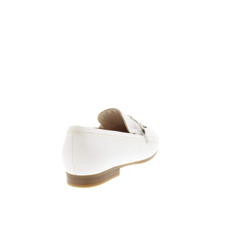 Gabor moccasins blanc 4