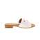 Gabor thong slippers white 1