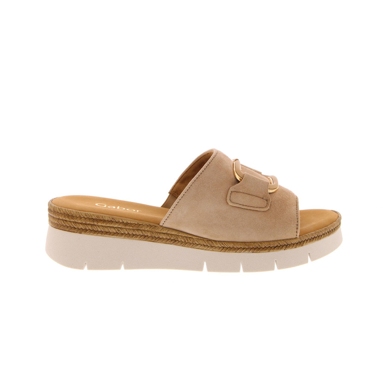 Gabor thong slippers lightbrown