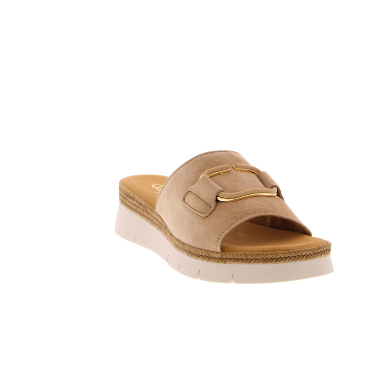 Gabor thong slippers lightbrown 2