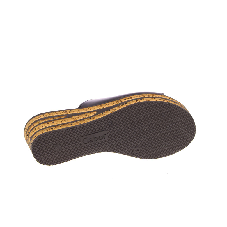 Gabor thong slippers black 5